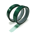 Custom Size High Temperature Resistant Blue Green Color Masking PET Tape