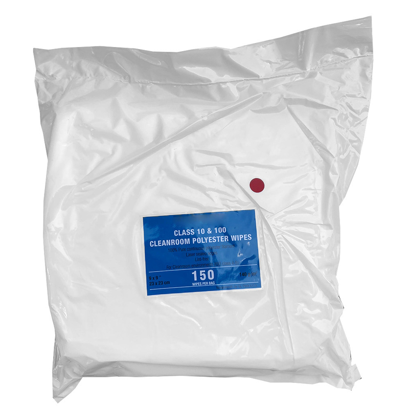 Gamma Irradiated Polyester Cleanroom Wipes For Critical Sterile Environments