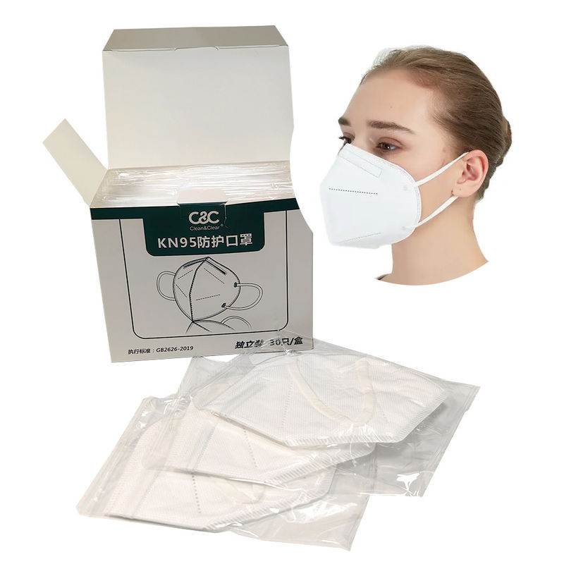 5-Story Structure Disposable Facemask KN95 Personal Protective Non-woven N95 Mask