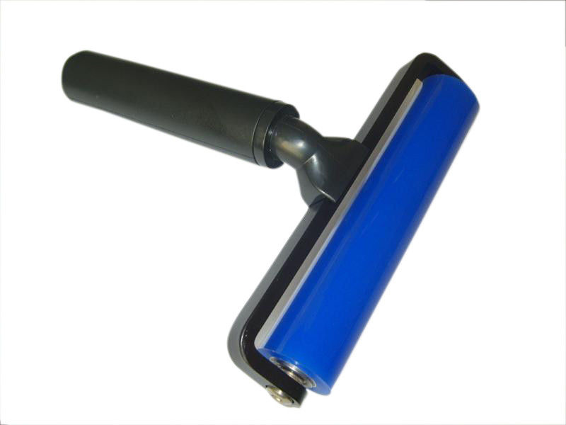 Reusable Silicone DCR Cleanroom Sticky Roller Plastic Frame Handle Size 6&quot; / 12&quot; Available