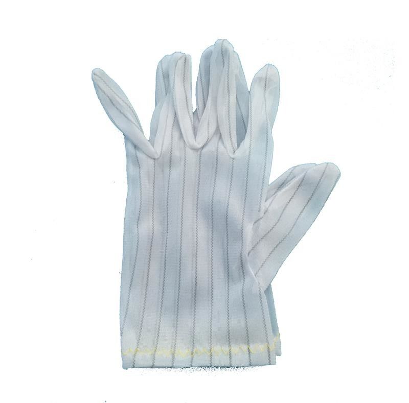 Lint Free Electrostatic Discharge Gloves ESD Safe Materials For Electronics Assembly