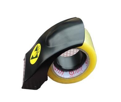 Width 2&quot; 2.5&quot; ESD Hand Held Tape Dispenser For Carton Sealing Tape Black Color