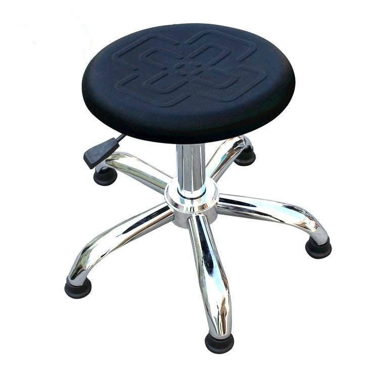 EPA Sensitive Area ESD Drafting Chair Chinese Knot Pattern Surface Pneumatic Rotatable