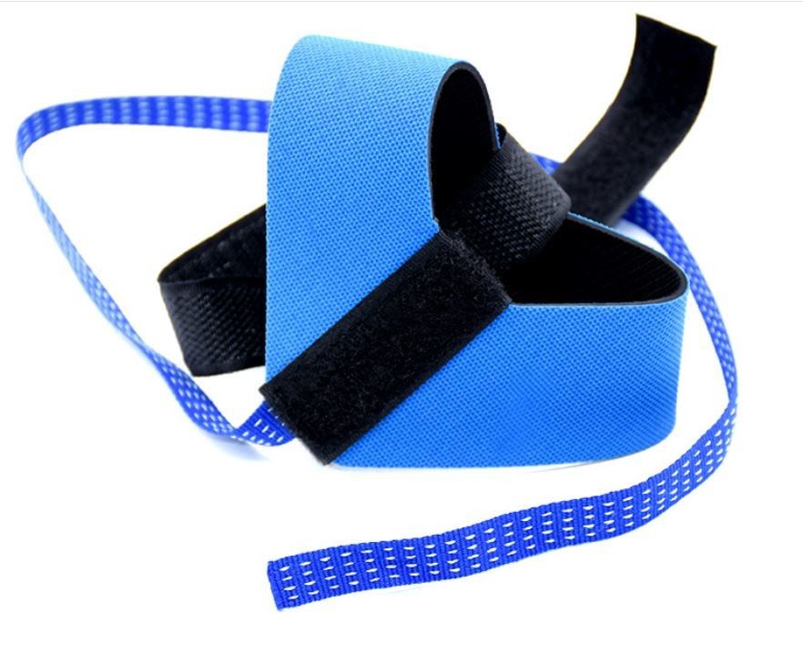 Durable Anti Static Heel Strap Color Blue White Conductive Synthetic Rubber