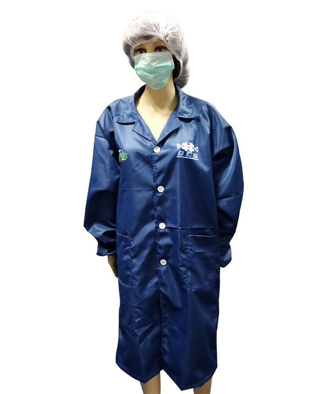 ESD Antistatic Smock 3/4 Unisex Custom Size Logo / Badges Printing Or Embroidery