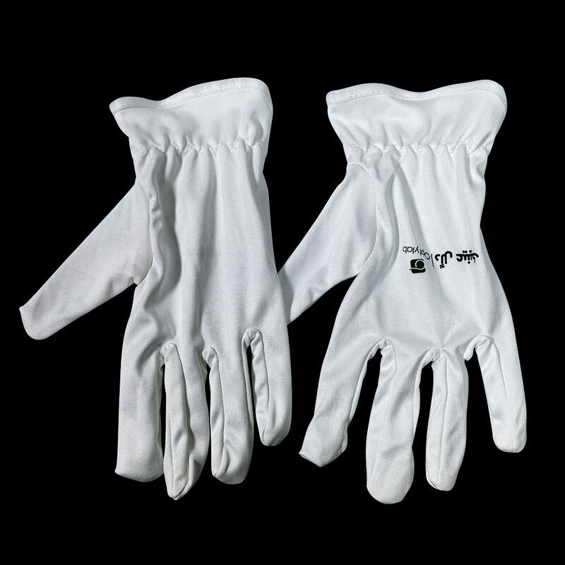 100% Dust‑free Microfiber Gloves | Jewelry & Watch Etiquette Labor Protection Working Gloves