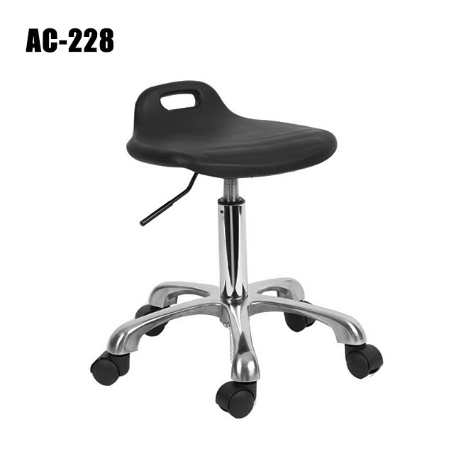 Lab Furniture Office ESD Safe Chairs Adjustable PU One Time Forming