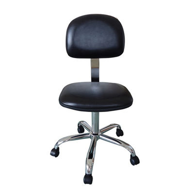 Comfortable PU Leather Anti Static Chair Adjustable Height Ergonomic ESD Chairs