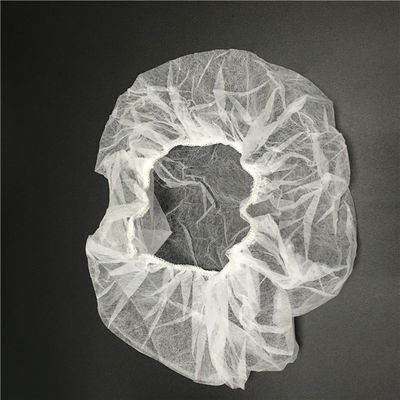 21" Polypropylene Bouffant Caps 10GSM For Examination / Cleanroom Environments