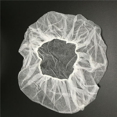 21" Polypropylene Bouffant Caps 10GSM For Examination / Cleanroom Environments