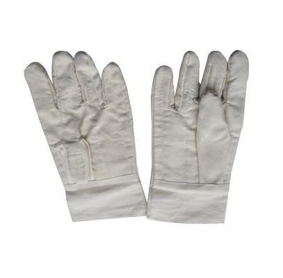 Cotton Canvas Work Gloves Men Size Indoor Outdoor Field Hand Protection