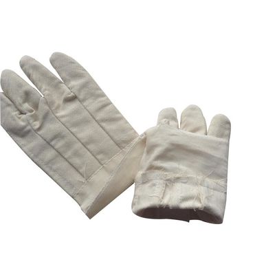 Cotton Canvas Work Gloves Men Size Indoor Outdoor Field Hand Protection
