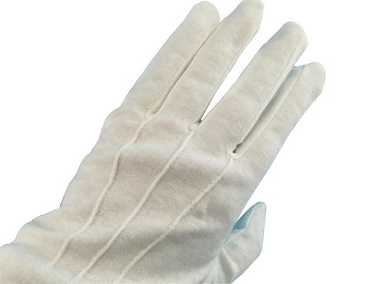 100% Cotton Fabric Gloves Anti Static Gloves Anti Static For Electronics Assembly