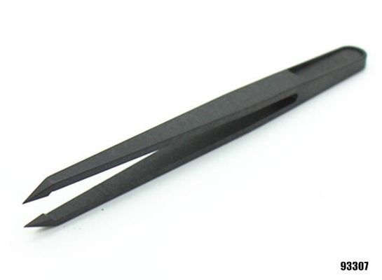 Black Anti Static Tweezers Economic 933 Series Flat Tip Sharp Point All Available