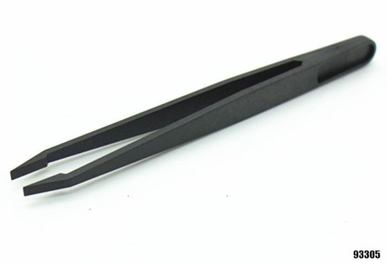 Black Anti Static Tweezers Economic 933 Series Flat Tip Sharp Point All Available