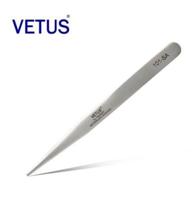 Anti Magnetic Non ESD Safe Tools Precision Tweezers Stainless Steel