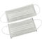 White Nonwoven Disposable 3 Ply Face Mask For Cleanroom