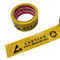 Vinyl 0.15mm ESD Warning Tape For Antistatic Protected Area