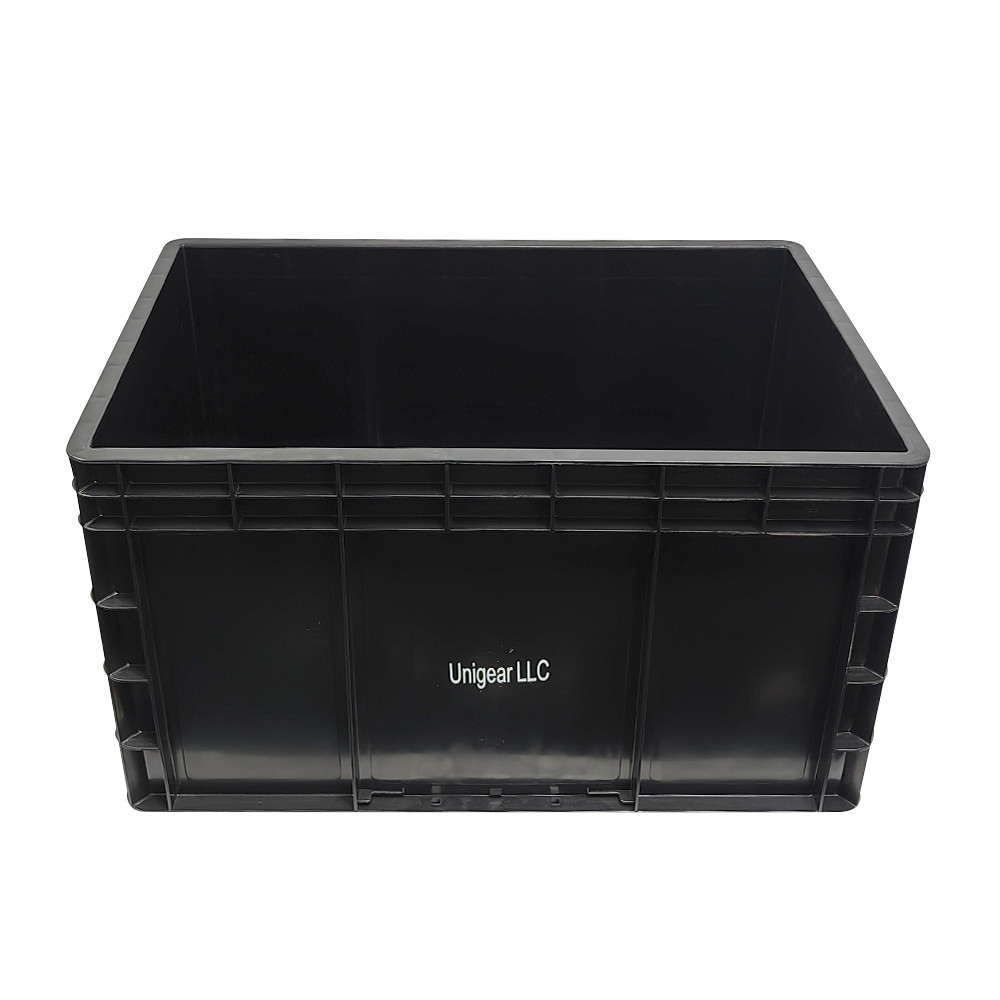 Anti Static Part Box 600*400*230mm Black ESD Antistatic Plastic Box Electronic Parts Box ...