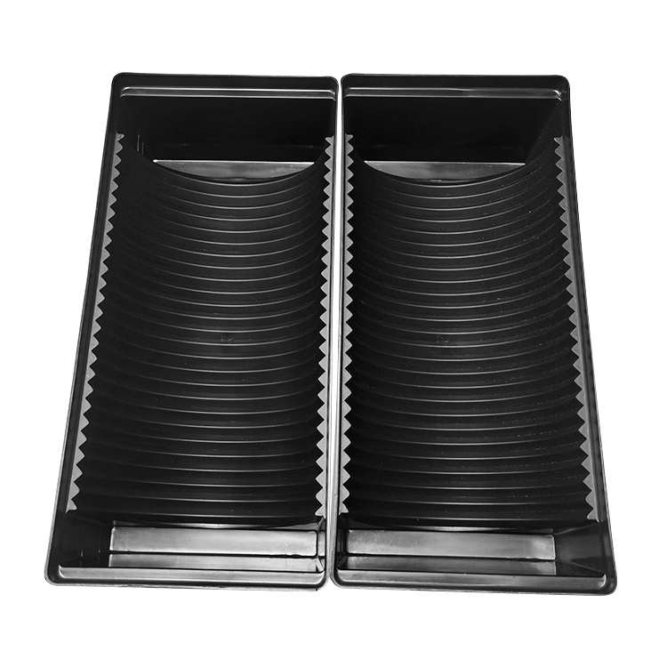 U Shaped ESD Tray Box Storage Rack Insert Plate Antistatic Tray With 26 ...