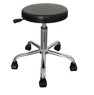 Backless Science Chairs Backless ESD Safe Lab Chairs Polyurethane Foamed Thick Round Surface ...