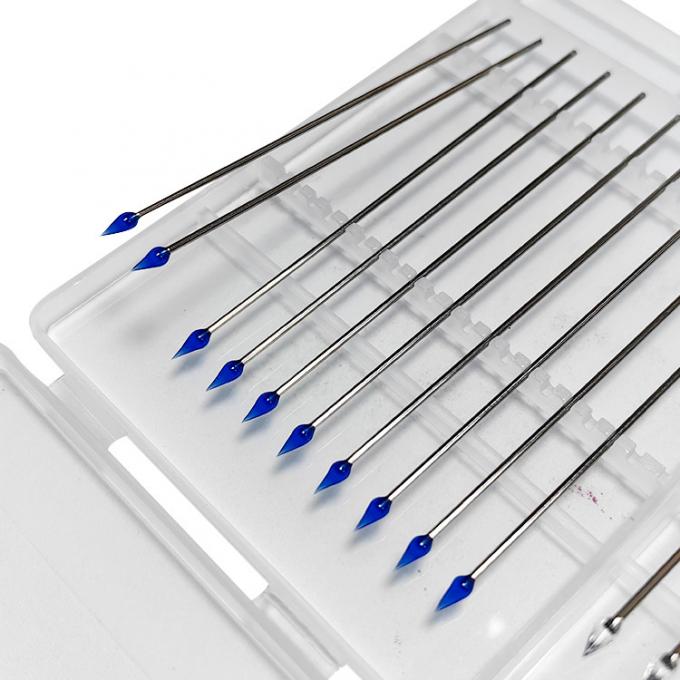 Blue ESD Stainless Steel Rod Pointed Head Silicone Gel Sticky Swab Medium Viscosity 0