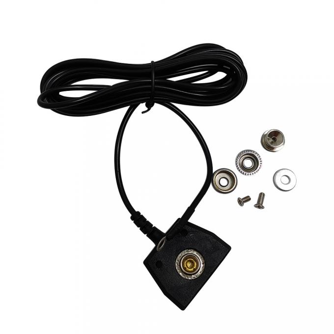 Anti Static Dual Hole Grounding Wire For ESD Wrist Strap Or Rubber Mat 0