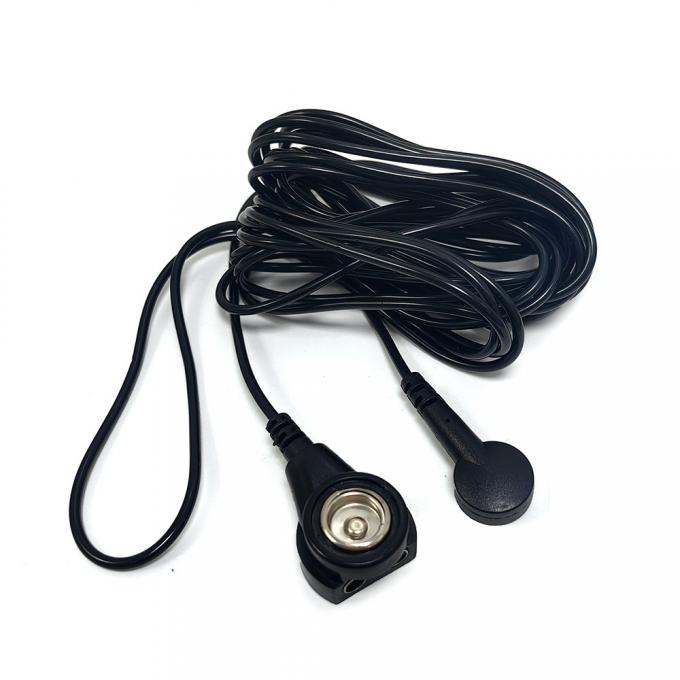 One Double Hole One Buckle Common Point Ground Cord For 2-Layer ESD Rubber Table Mat 0