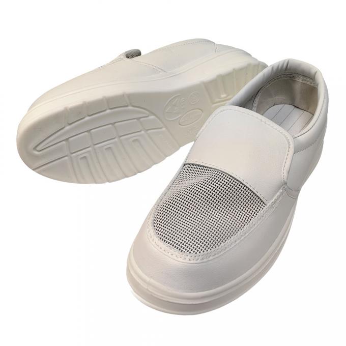 Lab White Mesh PU Insole Safety Working Anti-Static ESD Shoes 0