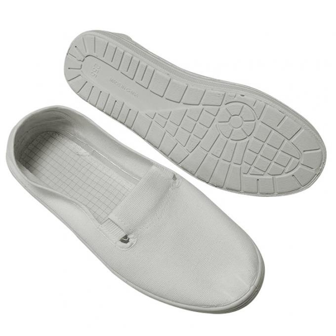 High Quality PVC Sole Shoes ESD Breathable Cloth Upper Antistatic Canvas Shoes for Lab 0