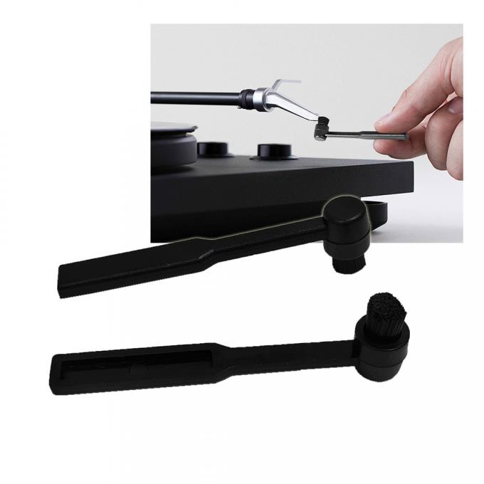 Record Cleaning Brush Vintage Record Player Dupont Hair Hanging Brush Phonograph Anti-Static Small Round Brush 0