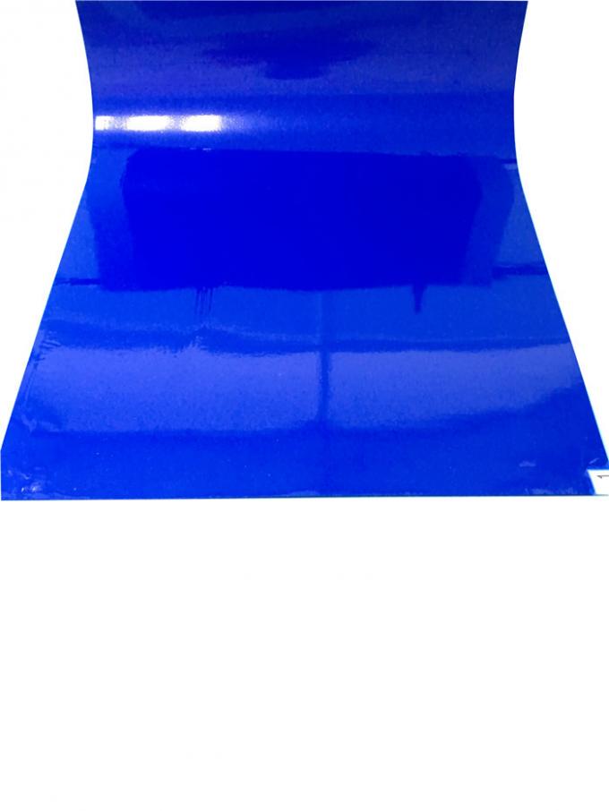 Blue White Disposable PE Cleanroom Sticky Mat 30 layers High Tackiness 18" x 36" 1