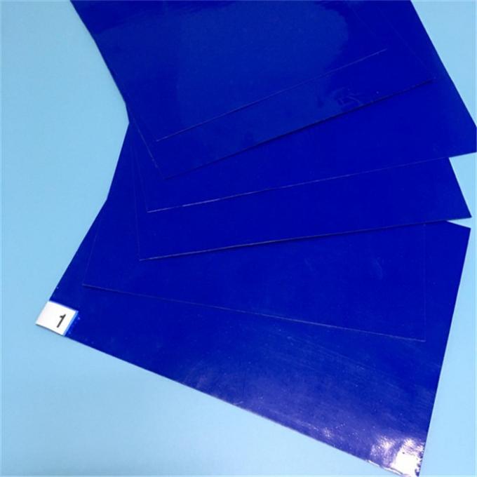 26" x 45" Walk Off Adhesive Cleanroom Sticky Mat Color Blue White 30 / 60 Numbered 0
