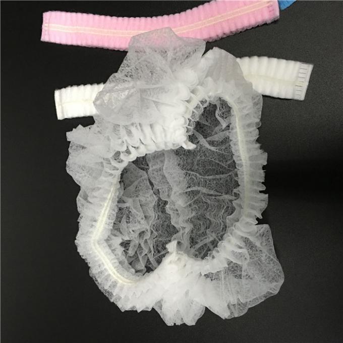 Breathable Disposable Surgeon Cap Single / Double Elastic Size 18" 19" 21" 0