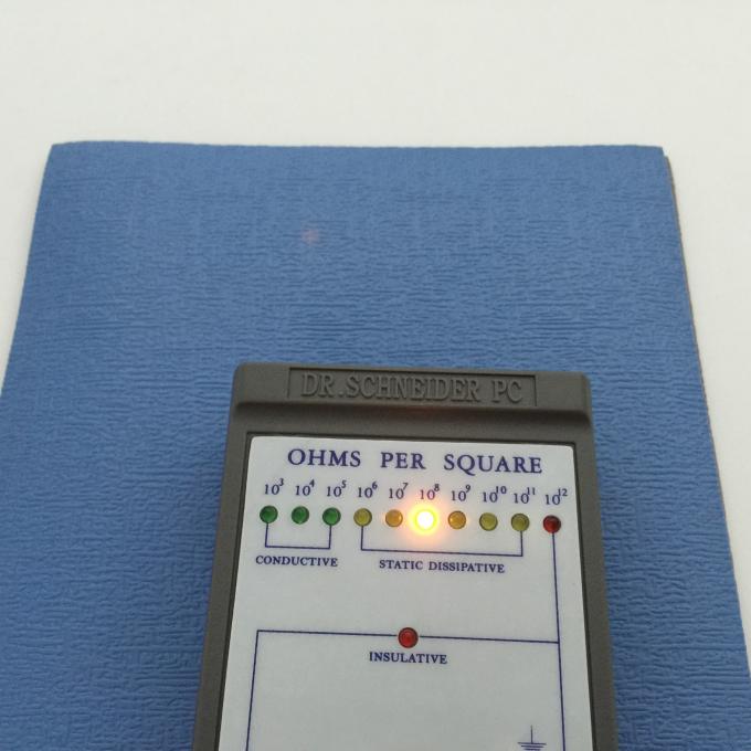 Static Dissipative ESD Safe Materials Vinyl ESD Floor Mat Smooth Or Textured Surface 3