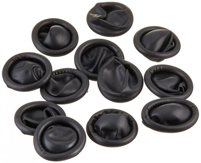 Static Dissipative ESD Finger Cots Powder Free Fingertip Textured Surface 0