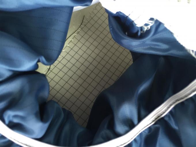 PVC Leather Upper ESD Safety Shoes 5mm Stripe Sleeve Comfortable PU Sole 1