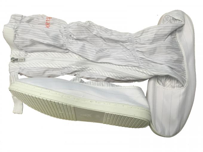 Static Dissipative Anti Static Safety Boots High Temp Resistant 5mm Stripe Sleeve 2