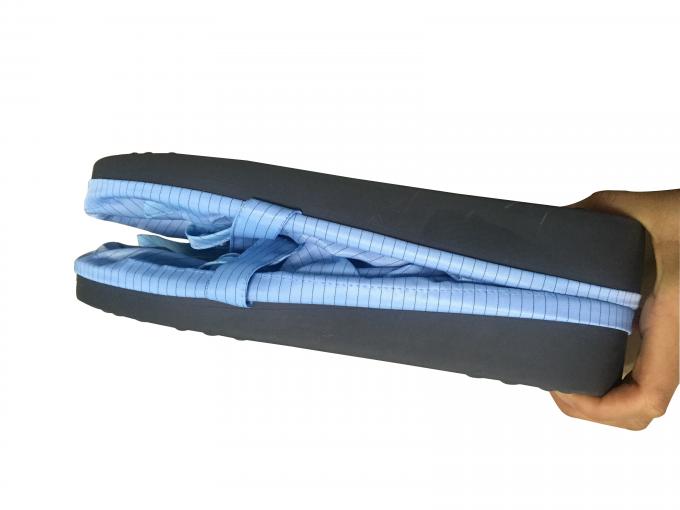 Cleanroom Long Sleeve ESD Protection Shoes Autoclavable Zipper Back Style 2