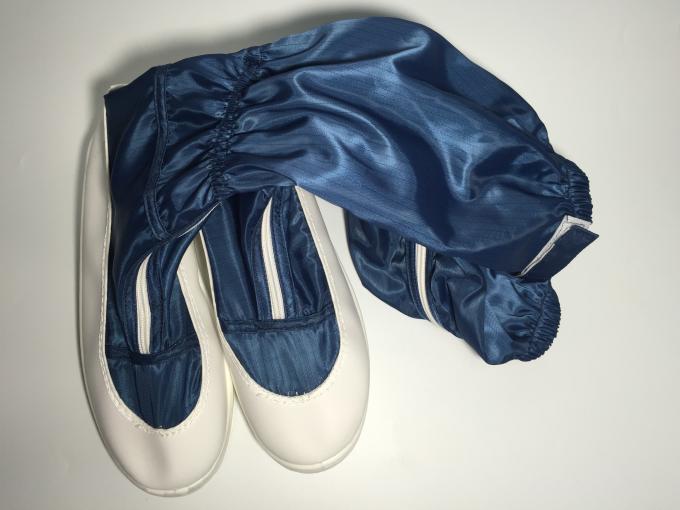 Clean Room Long Sleeve Esd Work Boots Short Upper Leather Anti Static Safety Shoes 1