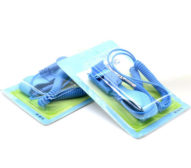 Electrostatic Discharge Wrist Strap With Cord Adjustable w/Alligator Clip 2