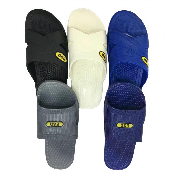 SPU Material ESD Slipper ESD Logo Inserted ESD Safety Footwear Class 100