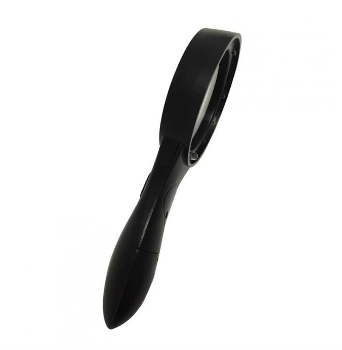 Anti Static ESD Safe Handheld Magnifier 62mm Dia. Lens 5X LED Light 2 Batteries Needed 2