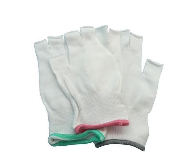 Seamless Polyester Liner Anti Static Gloves , Electrostatic Discharge Gloves 1