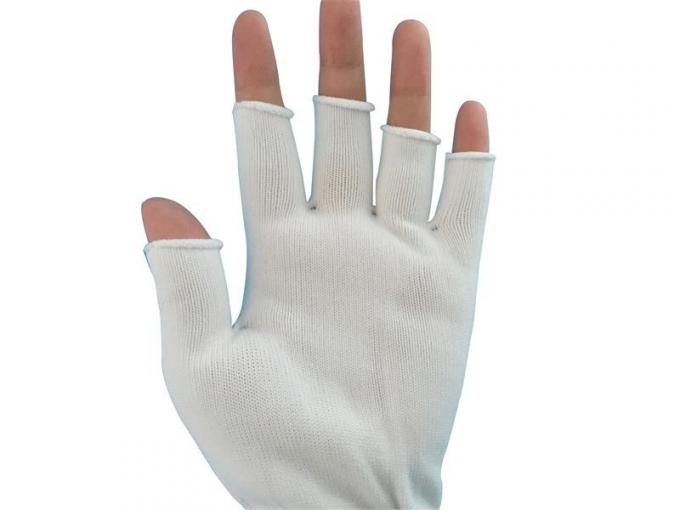 Seamless Polyester Liner Anti Static Gloves , Electrostatic Discharge Gloves 0