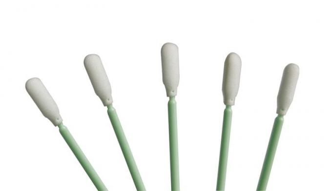 100 Ppi Polyurethane Foam Cleanroom Consumables Long Cleaning Swabs 0