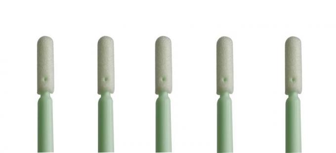 Cleanroom Consumables Small Round Polyurethane Foam Tip Cleaning Swabs 0