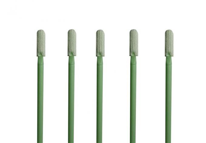 Cleanroom Swabs Cleanroom Consumables Polyester Tip Double / Single Layered 0