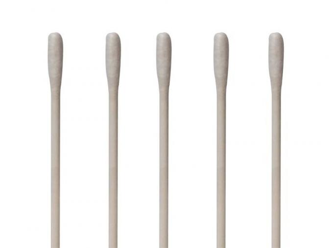3 Inch Slim Paper Handle Cleanroom Consumables Lint Free Cotton Swabs 11