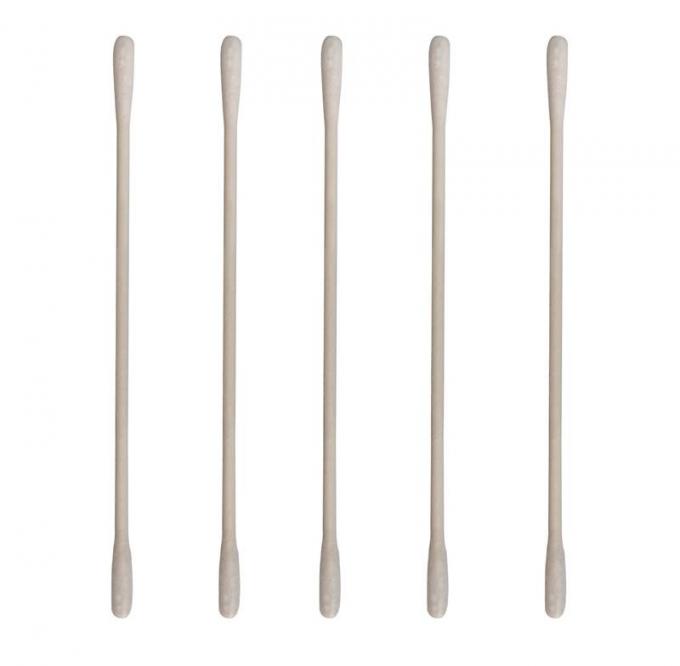 3 Inch Slim Paper Handle Cleanroom Consumables Lint Free Cotton Swabs 2